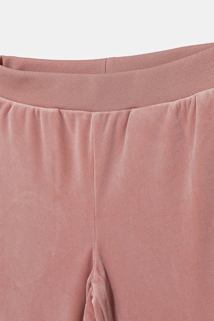 GUESS JEANS GIRLS VELVET ACTIVE TOP & PANTS