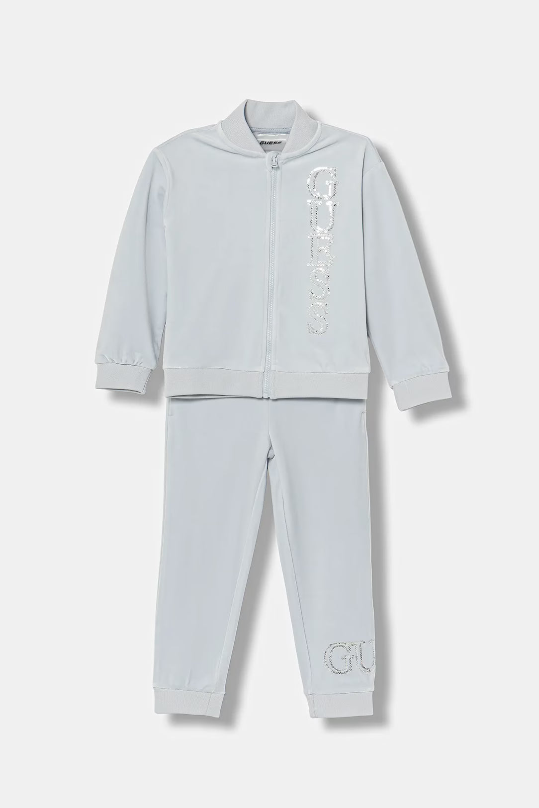 GUESS VELVET SET ACTIVE TOP & PANTS