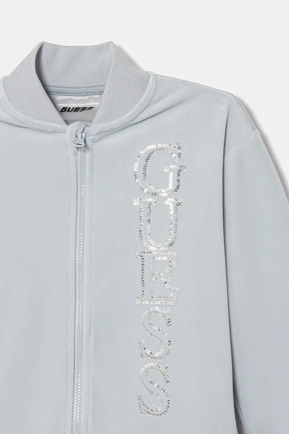 GUESS VELVET SET ACTIVE TOP & PANTS