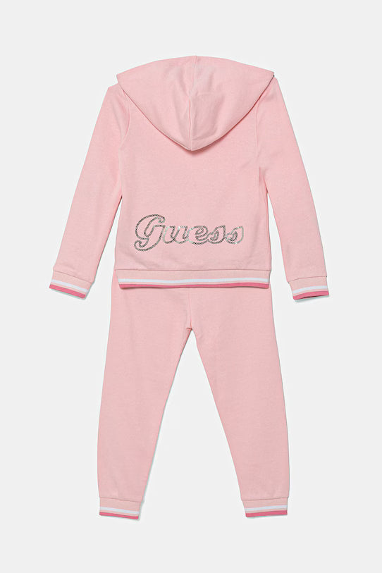 GUESS SET HOODED ZIP TOP & PANTS