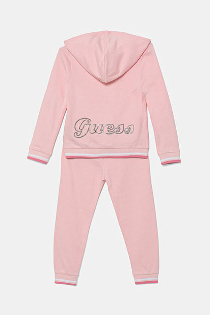 GUESS SET HOODED ZIP TOP & PANTS