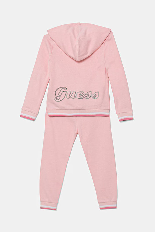 GUESS SET HOODED ZIP TOP & PANTS