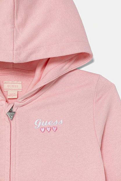 GUESS SET HOODED ZIP TOP & PANTS