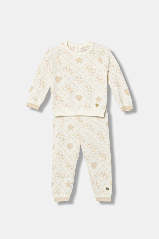 GUESS KIDS KNITTED SWEATER & PANTS SET