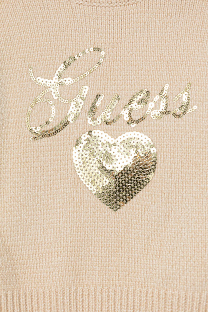 GUESS KIDS SET KNITTED SWEATER & SKIRT