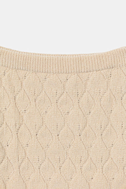 GUESS KIDS SET KNITTED SWEATER & SKIRT