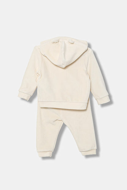 GUESS KIDS SET HOODED TOP & LS BODY & PANTS