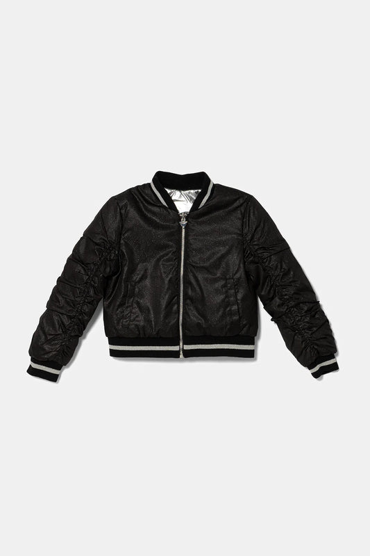 GUESS REVERSIBLE PADDED LS BOMBER JACKET