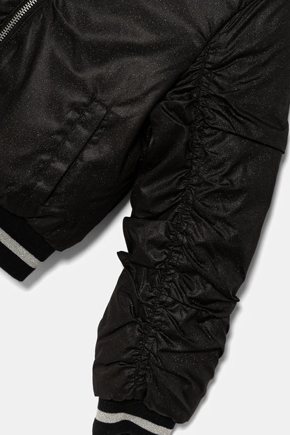 GUESS REVERSIBLE PADDED LS BOMBER JACKET