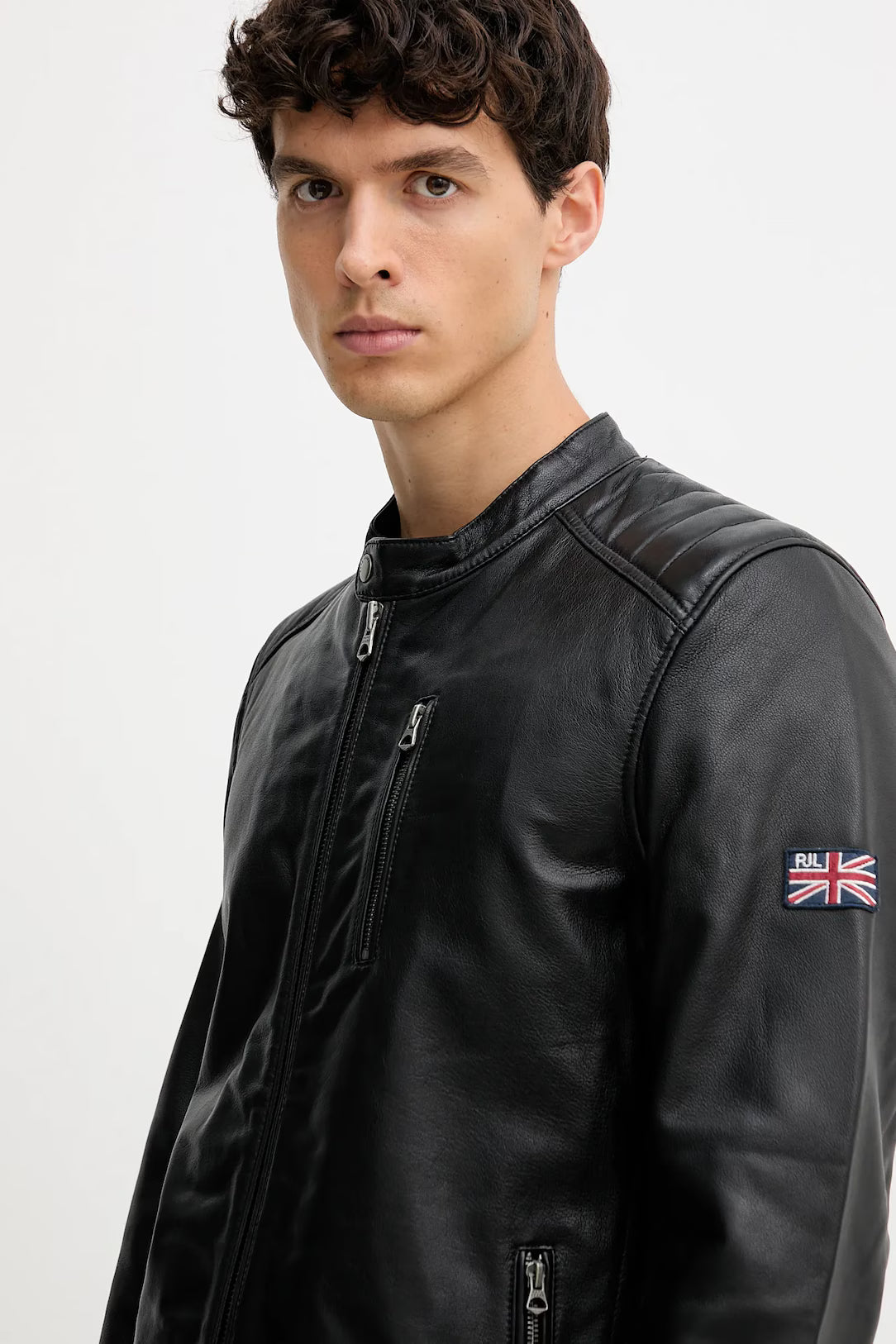 PEPE JEANS MAN JOEY LEATHER JACKET