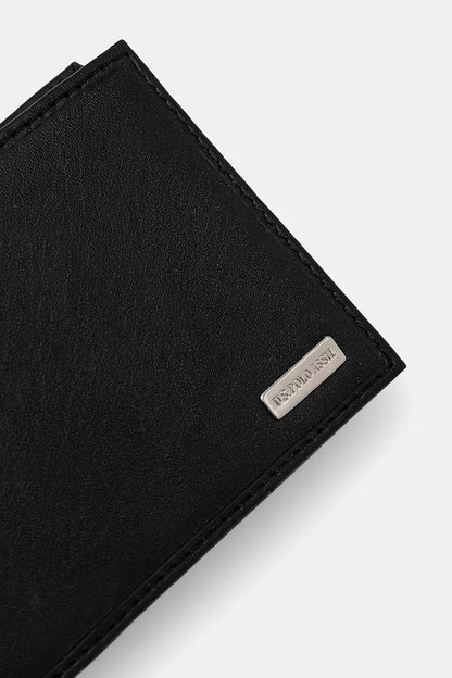 U.S POLO ASSN LAWRENCE LEATHER WALLET & BELT SET