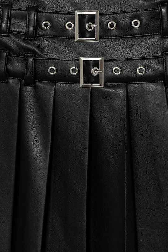 GUESS GIRL PLEADS MINI SKIRT