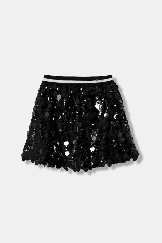 GUESS JEANS GIRLS SEQUINS MIDI SKIRT