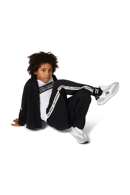 KARL LAGERFELD SIDE LOGO TAPE JOGGING TROUSER