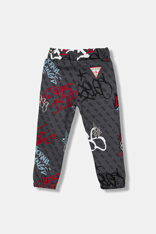 GUESS KIDS FRENCH TERRY REGULAR PANTS