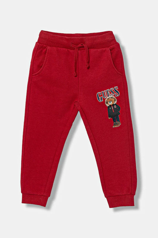 GUESS KIDS FRENCH TERRY REGULAR PANTS
