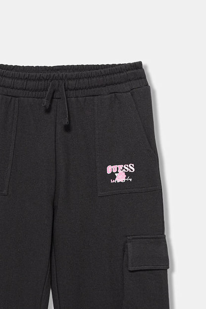 GUESS GIRL STRAIGHT FIT CARGO JOGGERS