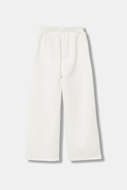 GUESS JEANS GIRLS JACQUARD RELAXED PALAZZO PANTS