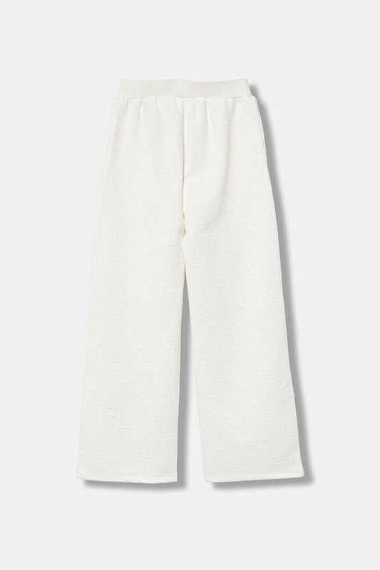 GUESS JEANS GIRLS JACQUARD RELAXED PALAZZO PANTS