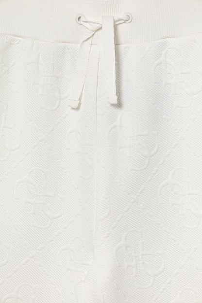 GUESS JEANS GIRLS JACQUARD RELAXED PALAZZO PANTS