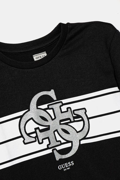 GUESS GIRL EMBROIDERED DRESS