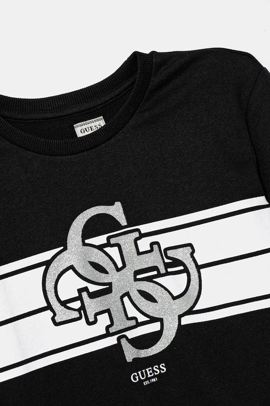 GUESS GIRL EMBROIDERED DRESS