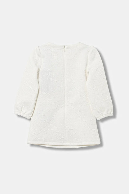 GUESS KIDS SET JACQUARD DRESS & JERSEY PANTS