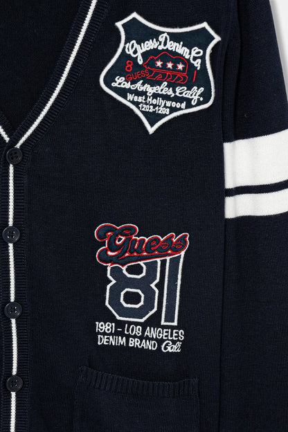 GUESS KIDS LS KNITTED CARDIGAN