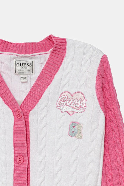 GUESS GIRL KNITTED CARDIGAN