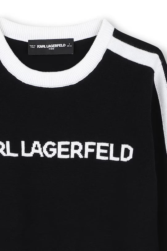 KARL LAGERFELD GIRLS KNITTED PULLOVER