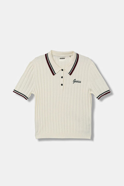 GUESS KIDS MINI ME POLO SWEATER