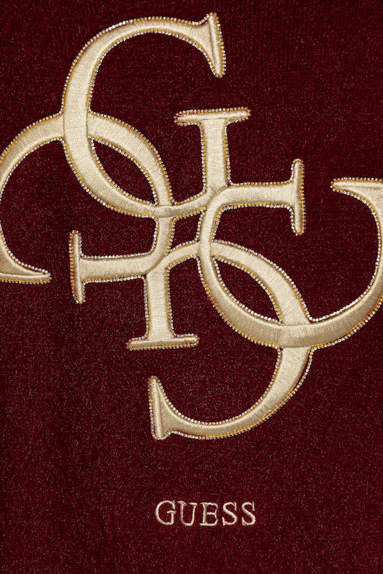 GUESS KIDS LS KNITTED LOGO PULLOVER