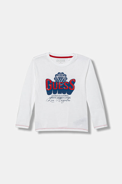 GUESS KIDS LS CIRCULAR EMBLEM