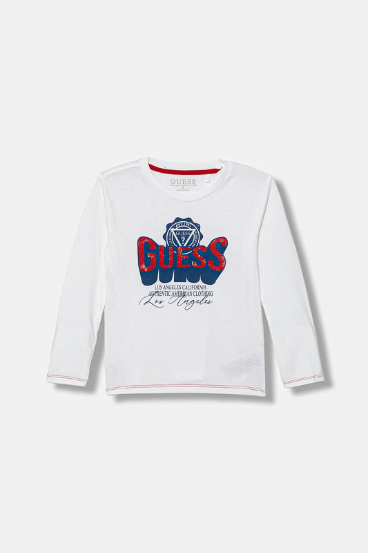 GUESS KIDS LS CIRCULAR EMBLEM