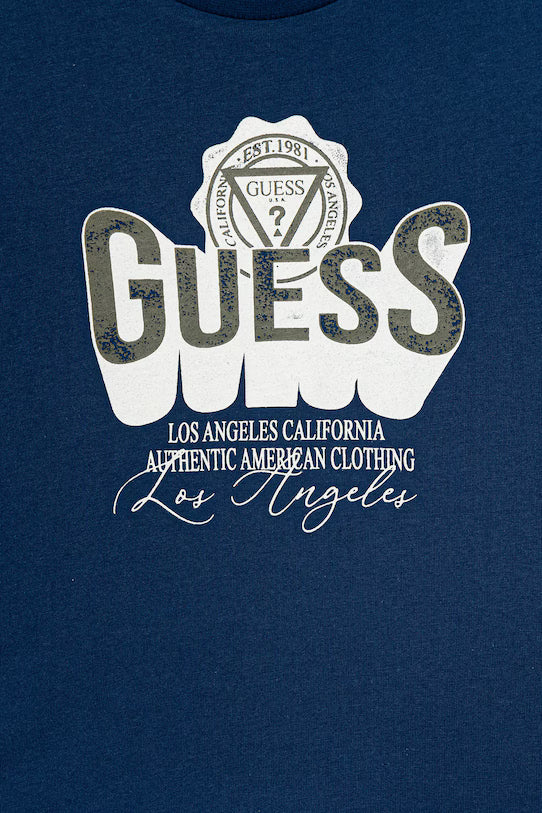GUESS KIDS LS CIRCULAR EMBLEM