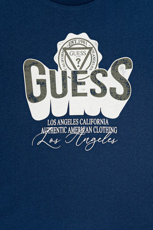 GUESS KIDS LS CIRCULAR EMBLEM