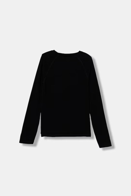 GUESS APPLIQUE LS T SHIRT