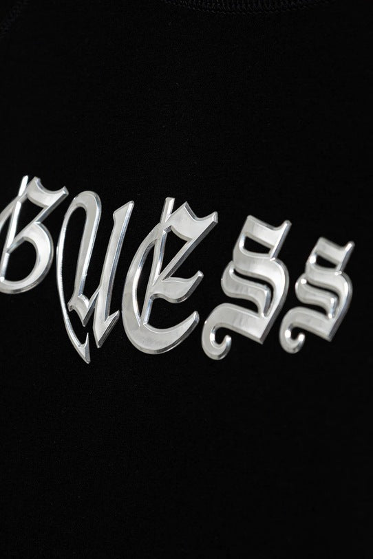 GUESS APPLIQUE LS T SHIRT