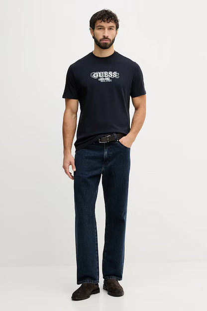 GUESS JEANS MAN SMALL LOGO T SHIRT