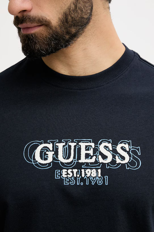 GUESS JEANS MAN SMALL LOGO T SHIRT