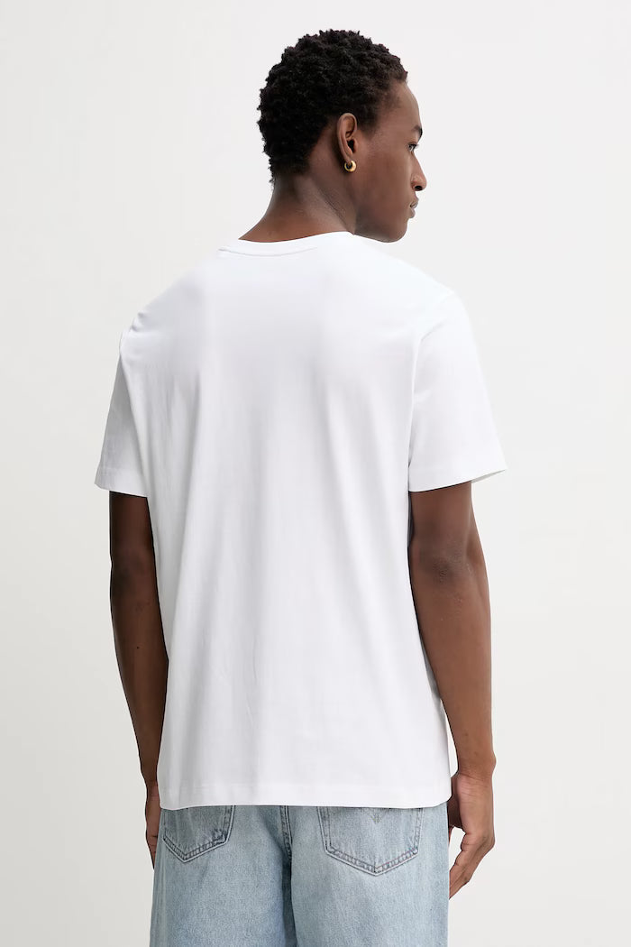 GUESS JEANS REGULAR FIT PRINT LOGO T SHIRT