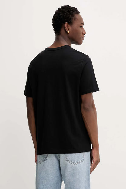 GUESS JEANS REGULAR FIT PRINT LOGO T SHIRT
