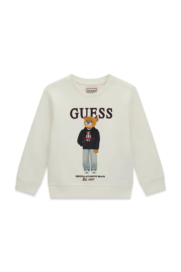 GUESS KIDS COTTON TERRY SWEATSHIRT
