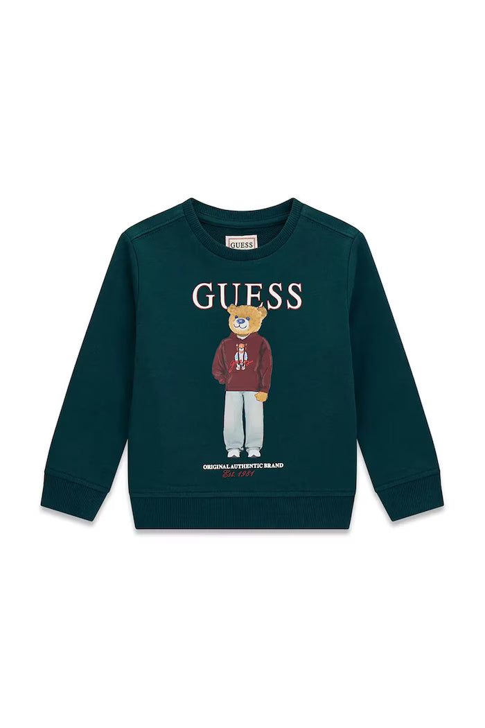 GUESS KIDS COTTON TERRY SWEATSHIRT