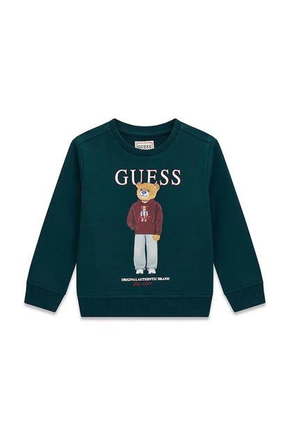 GUESS KIDS COTTON TERRY SWEATSHIRT