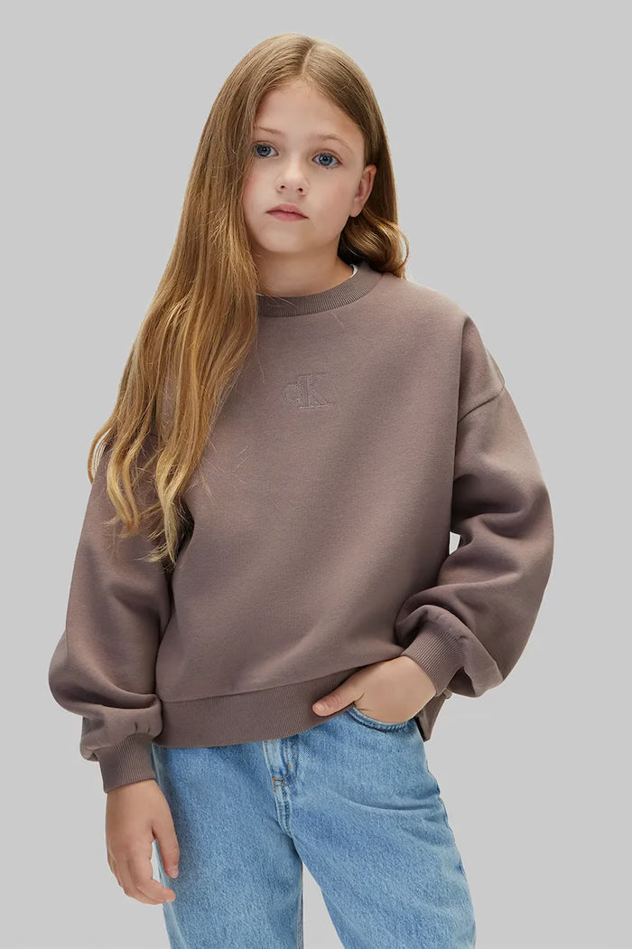 CALVIN KLEIN KIDS BASIC CN SWEATSHIRT