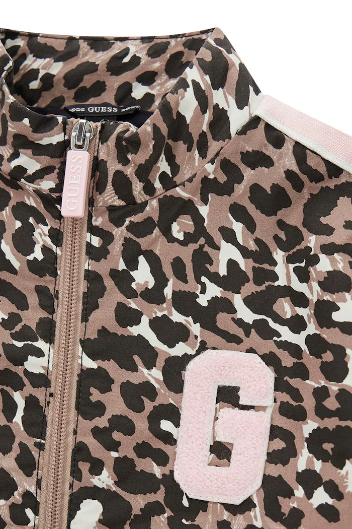 GUESS KIDS POPLIN ZIP UP CARDIGAN