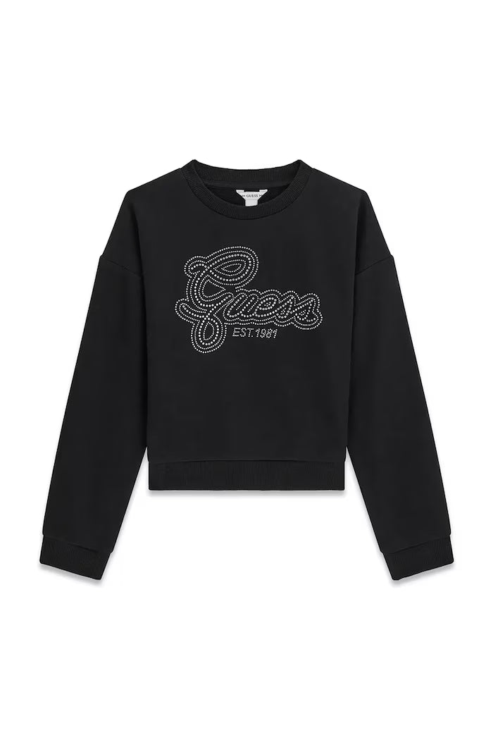 GUESS KIDS ACTIVE RHINESTONES SWEATSHIRT