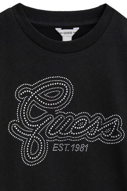 GUESS KIDS ACTIVE RHINESTONES SWEATSHIRT