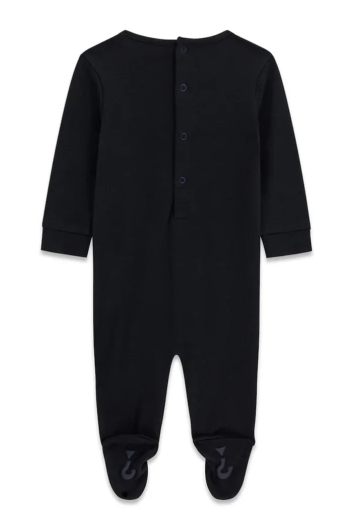 GUESS KIDS INTERLOCK BABY BEAR BODYSUIT